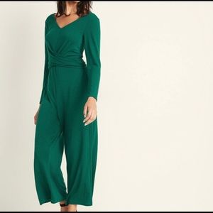 Green old navy long sleeve pant jumpsuit size M